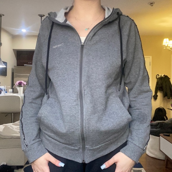 Calvin Klein heavy zip up hoodie - Picture 1 of 4